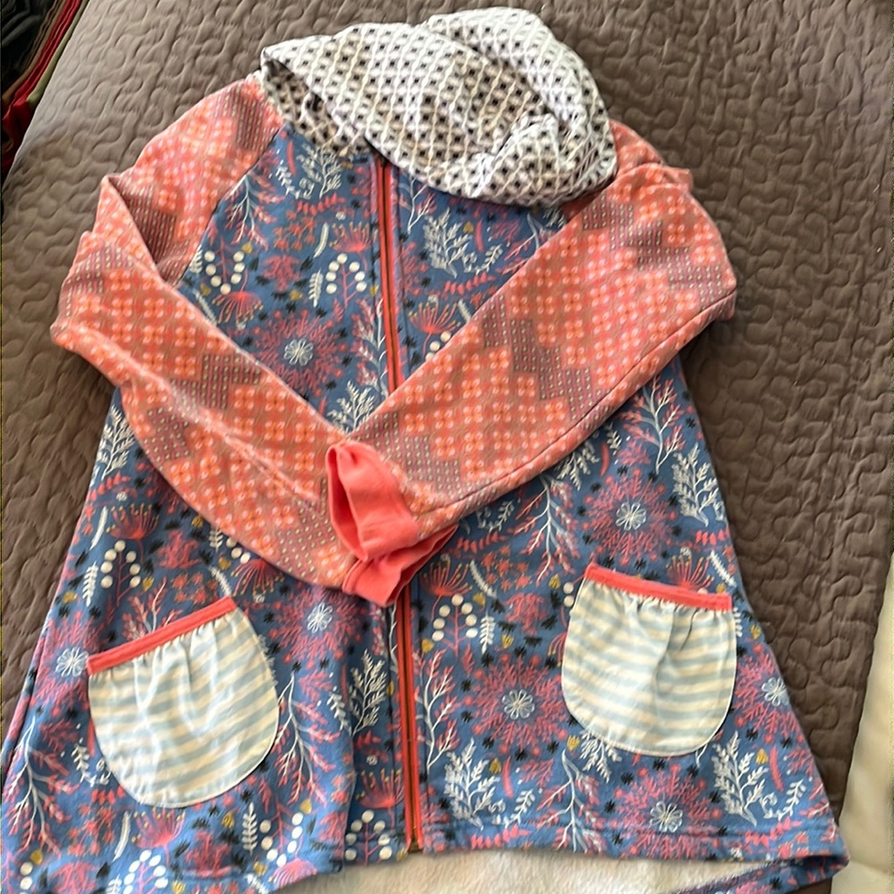 Matilda Jane zip up sweater